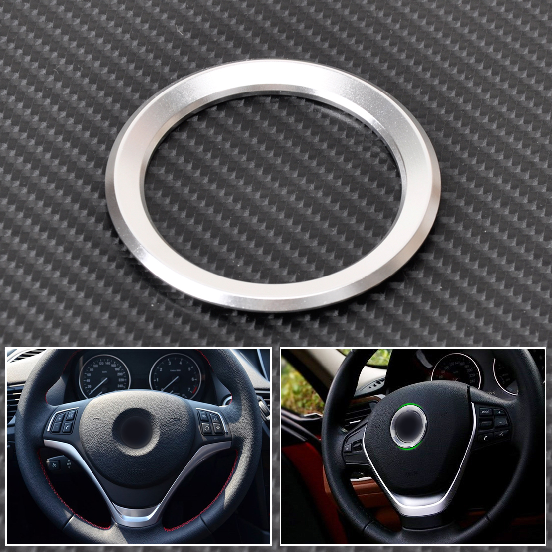 Bmw logo steering wheel cover #4
