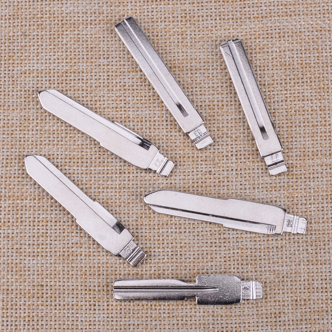 24x Universal fit for KD Key Blank Uncut Remote Flip Key Blade New Yet - Picture 3 of 4