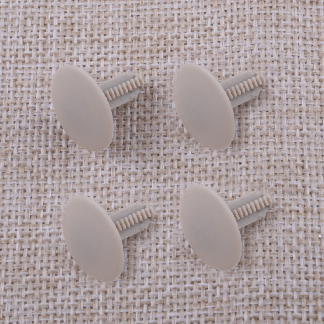 10pcs Gray Head Lining Roof Trim Clips Fit For Toyota 63399-26050