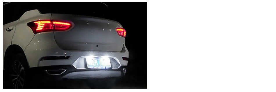 2X 18 LED Number License Plate Light Lamp For Ford Fiesta Mk6