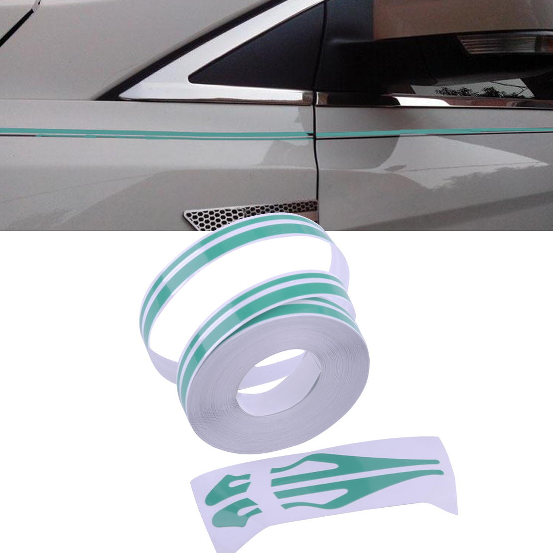 Vinyl Pinstriping Tape Blue Pin Stripe Sticker Decal Double Pinstripes