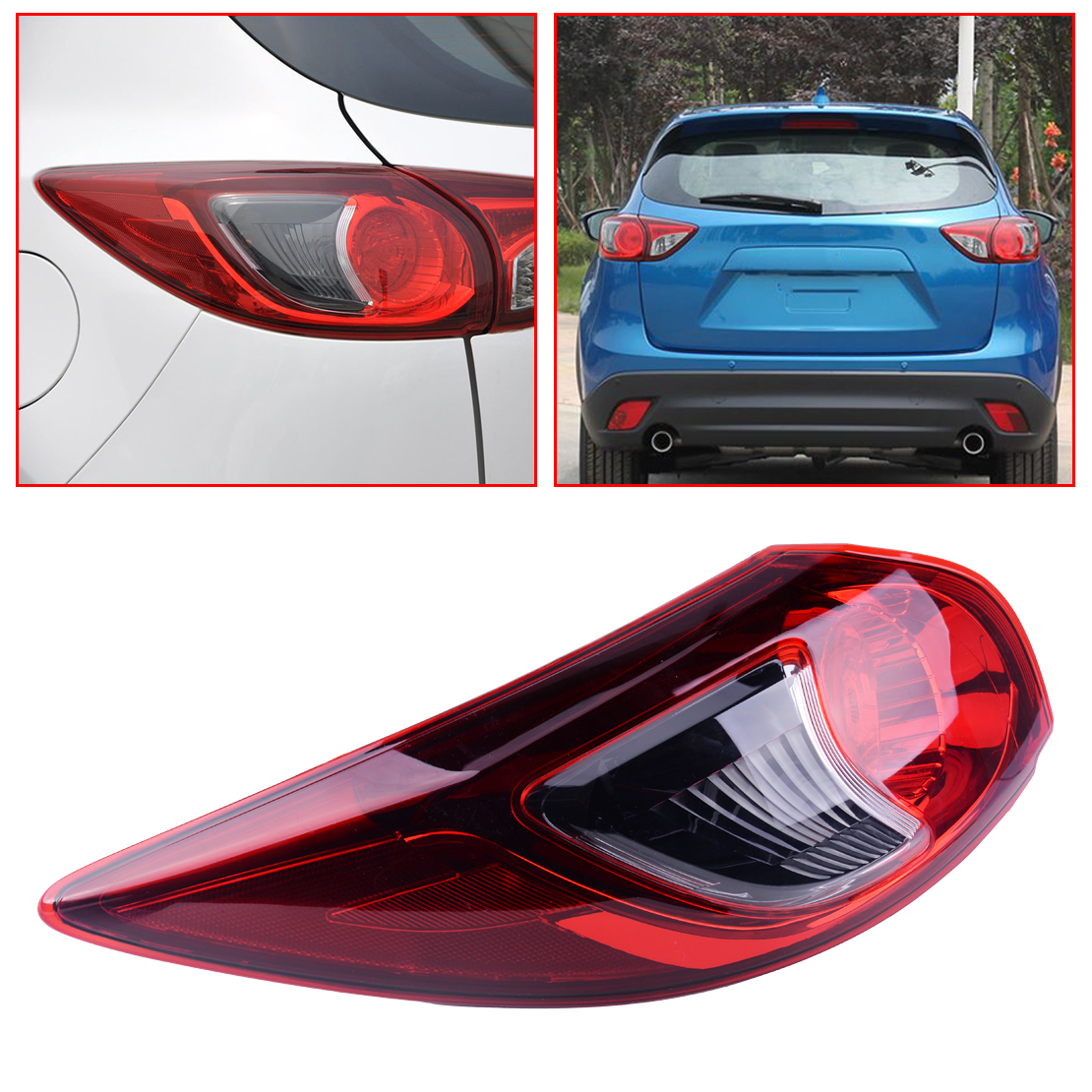 Fit For Mazda CX5 CX-5 2013 2014 2015 2016 Rear Left Outer Tail Light Brake Lamp