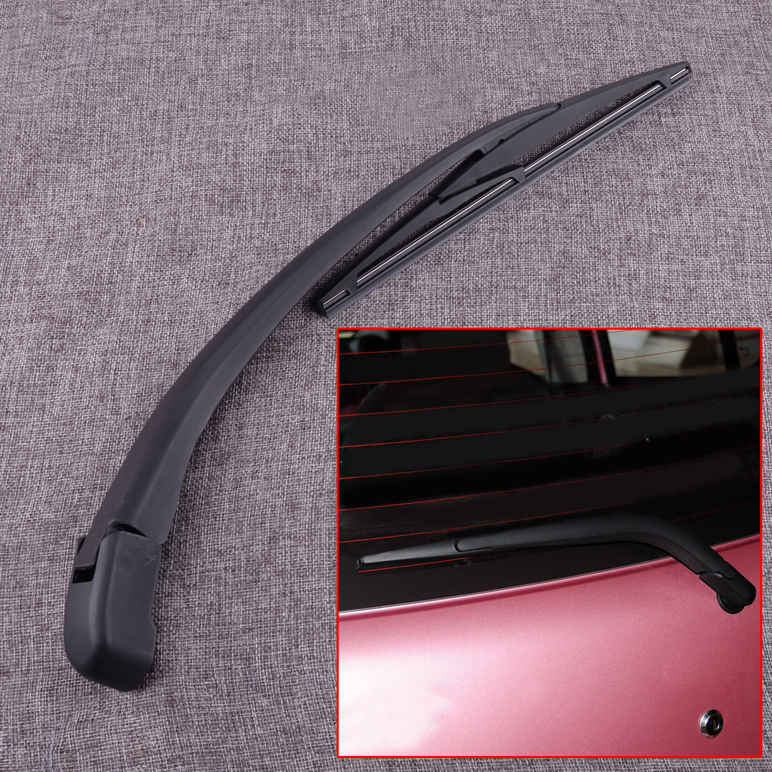 Rear Windshield Wiper Blade + Arm Fit for Suzuki Alto MK7 09-14 Nissan ...