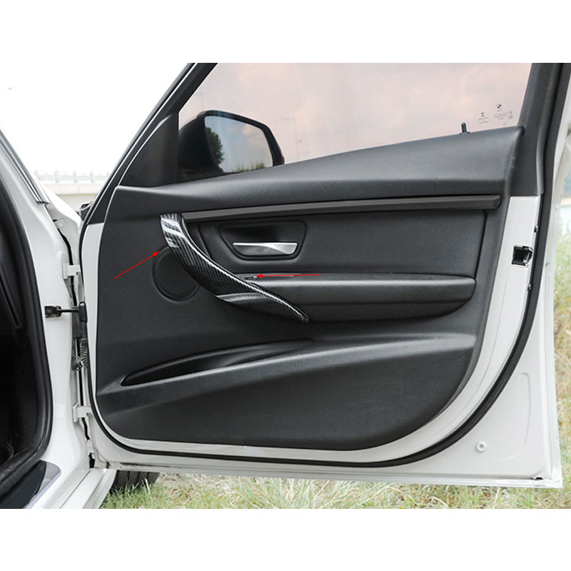 Auto Innentüren Innentür Panel Griff Pull Trim Abdeckung Vorne Hinten  Türgriffe Für BMW 3 Serie F30 F35 2012 2018 Von 9,72 €