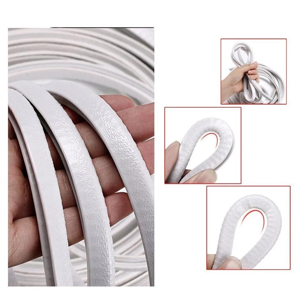 Boot Edge Protector 32ft U-Shape White Car Door Boot Edge Guard Moulding Seal Protector ...