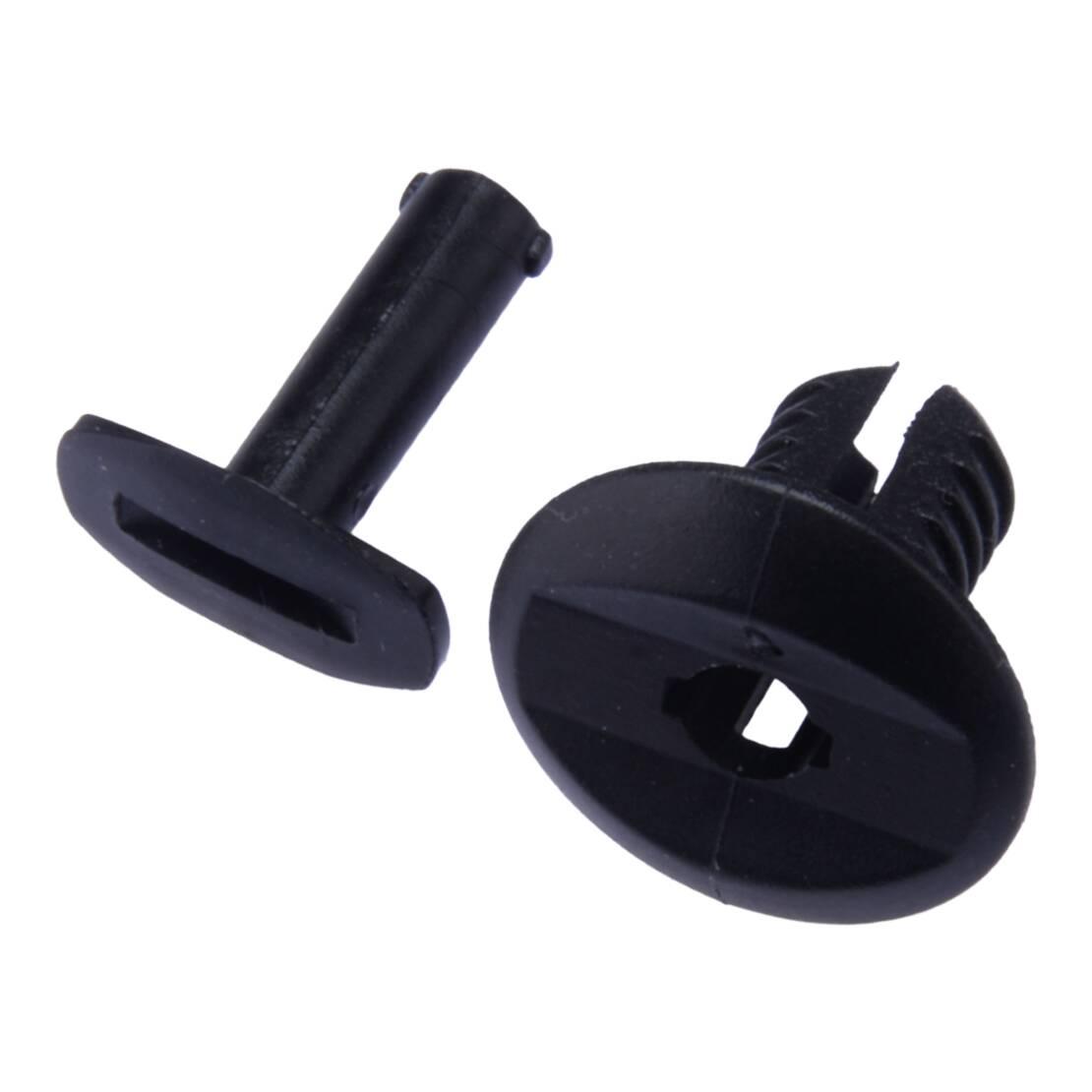 20x Front Bumper Wheel Arch Lining SplashGuard Clips For Mercedes Sprinter W906 – IRONWALLS Black ABS Plastic