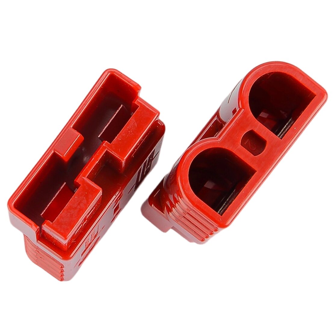 5-Pair Red 50A Battery Quick Connect Winch Plug Connector Kit – 8-10 Gauge, 600V, Heavy Duty