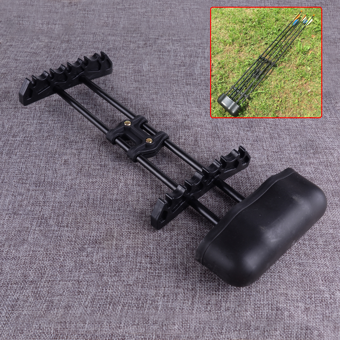 5 Arrow Archery Quiver Quick-Release Compound Bow Arrow Holder for Hunting