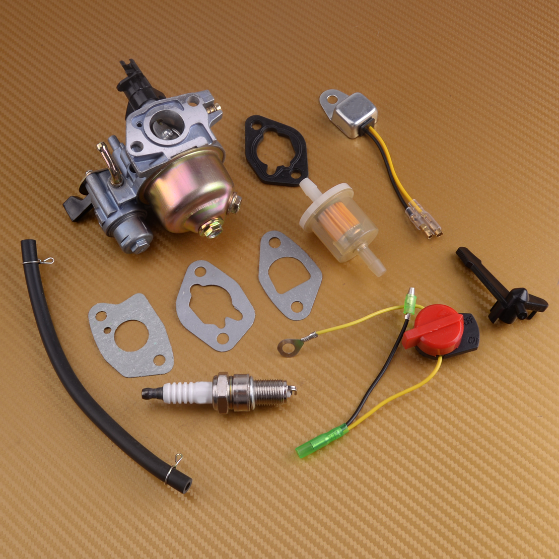 Carburetor Carb Kit fit for Honda Gx110 Gx120 4HP Engine 16100ZH7W51